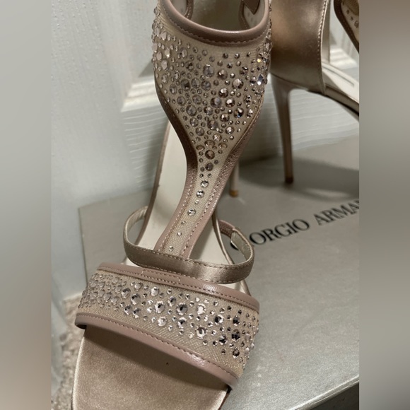 Authentic Giorgio Armani Swarovski Sandals - Picture 4 of 16